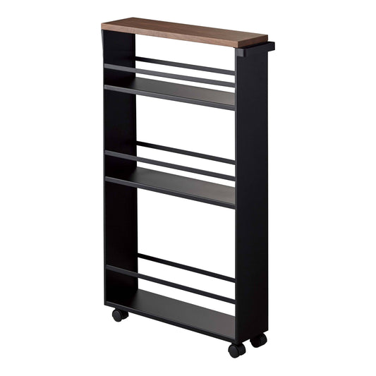 Tower Rolling Storage Cart - Black