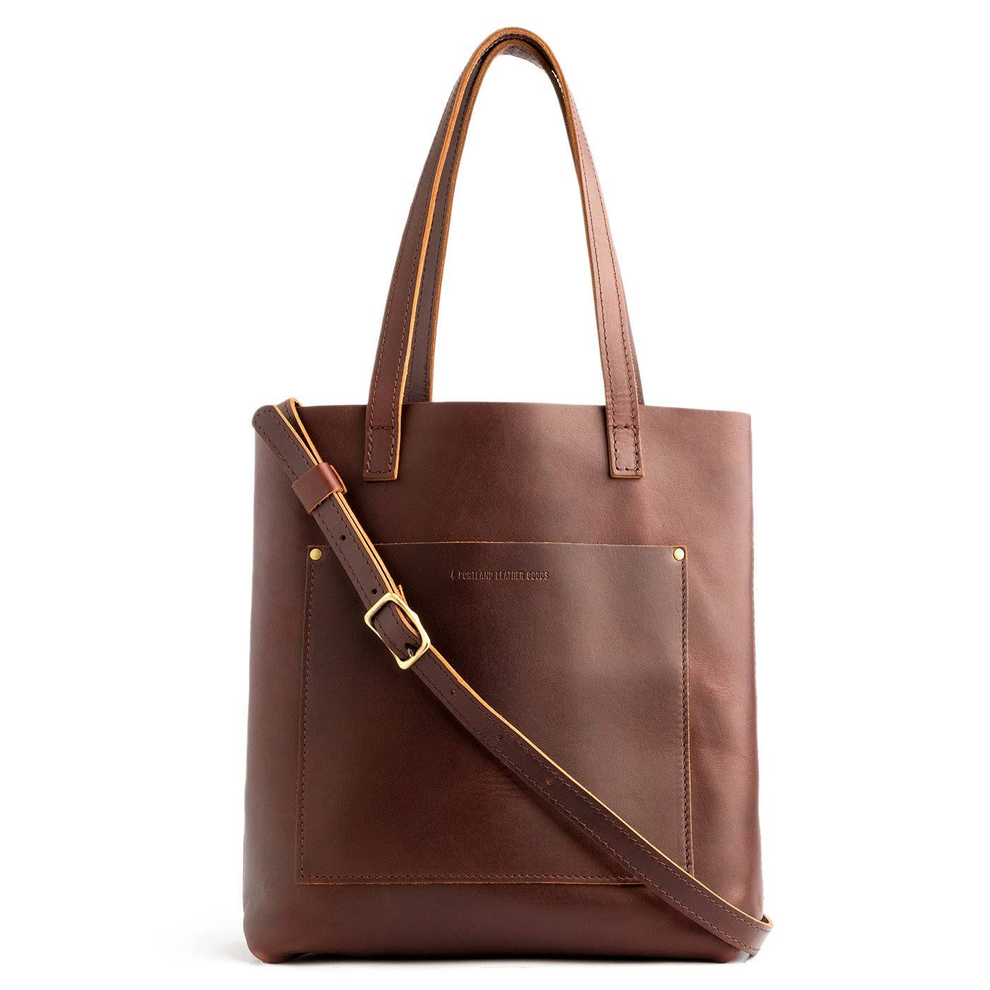 Tote, Cognac / Add Zipper