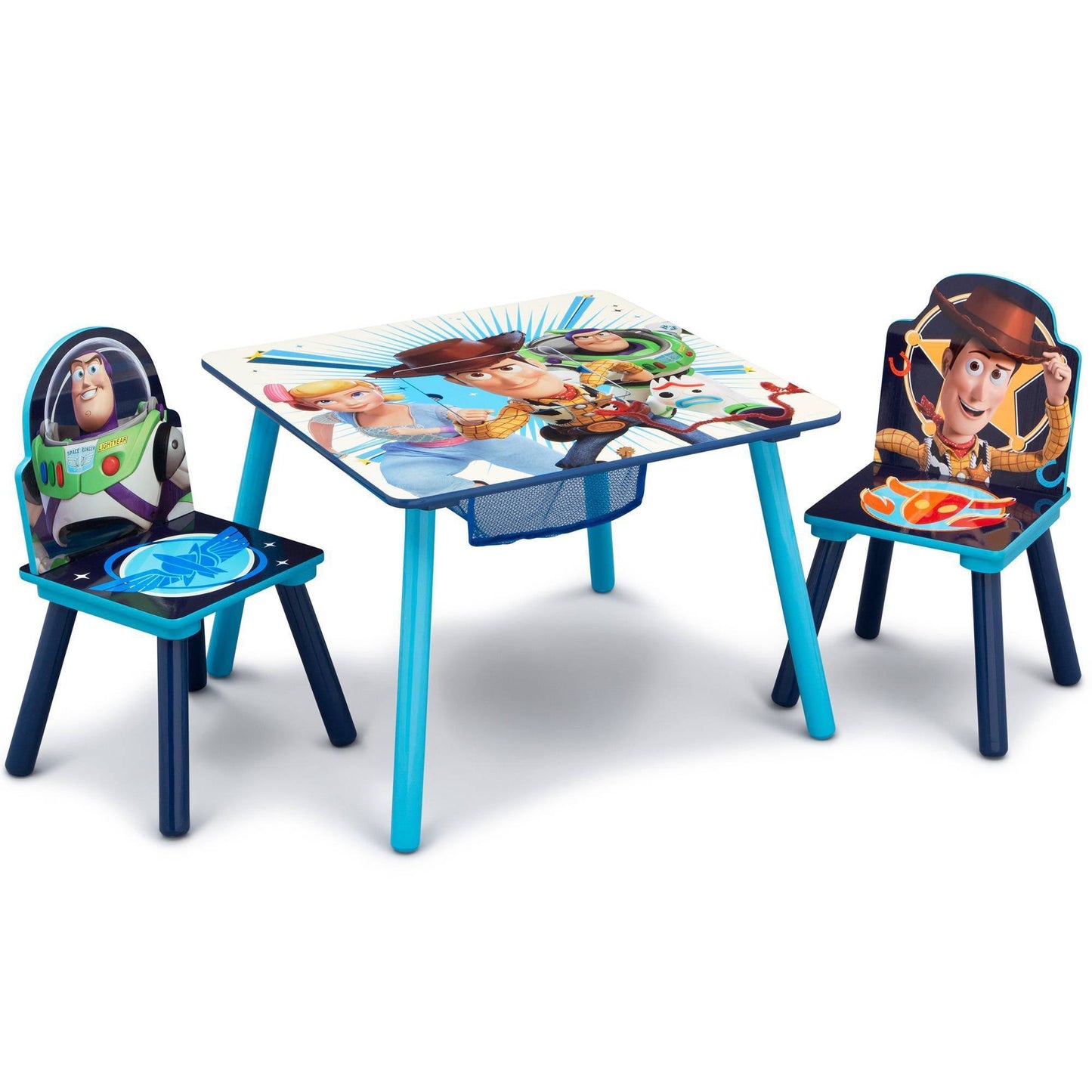 Toy Story 4 Kids Table And Chair Set With Storage By