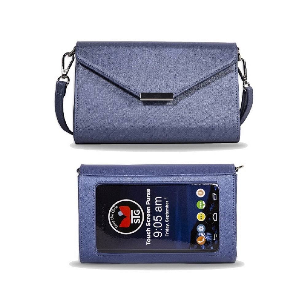 Touchscreen Wallet Purse - Dazzling Blue