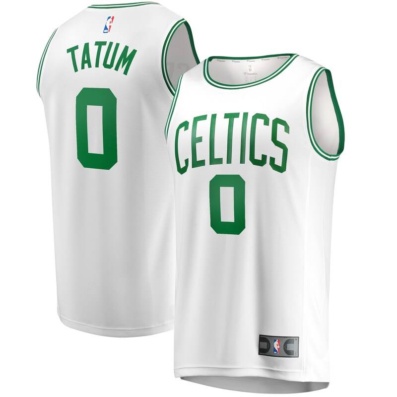 Tatum Boston Celtics Branded Fast Break Replica Away Jersey White - Association Edition, Size: Large