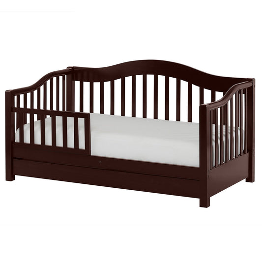 Toddler Day Bed With Storage, Espresso