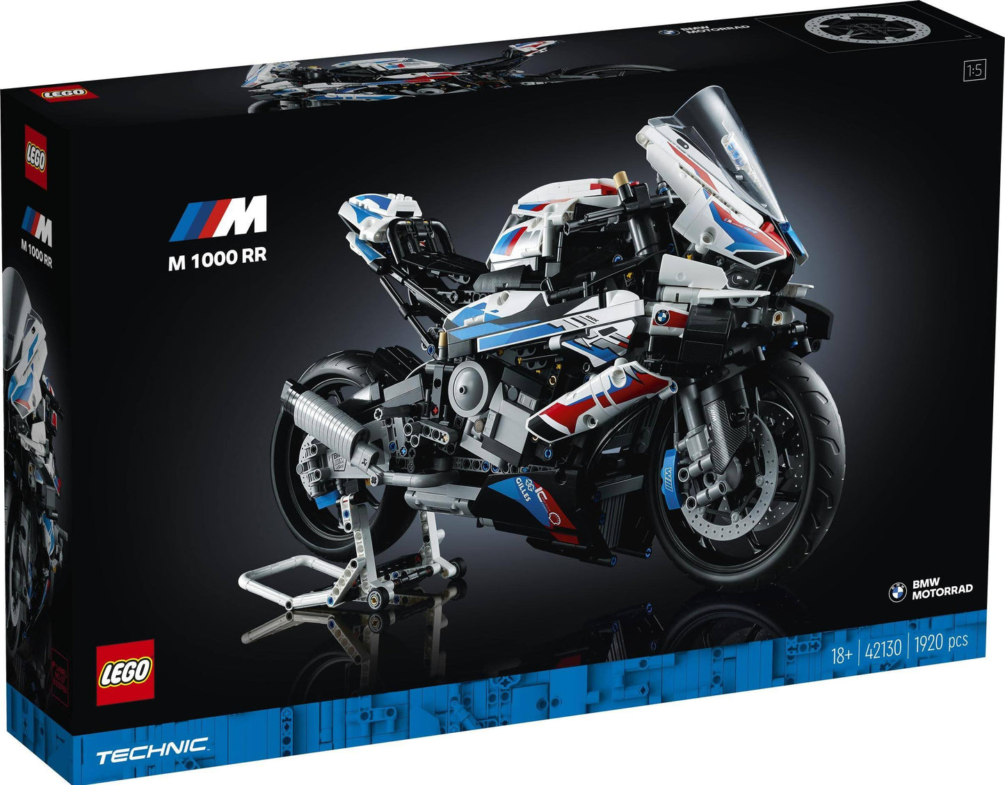 Technic Bmw M 1000 Rr 42130 Model Building Kit