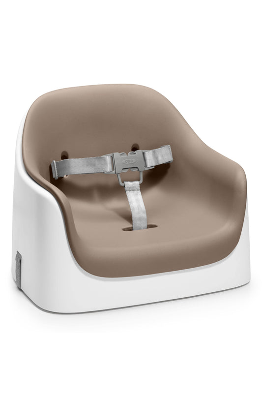 Tot Nest Booster Seat With Straps - Taupe