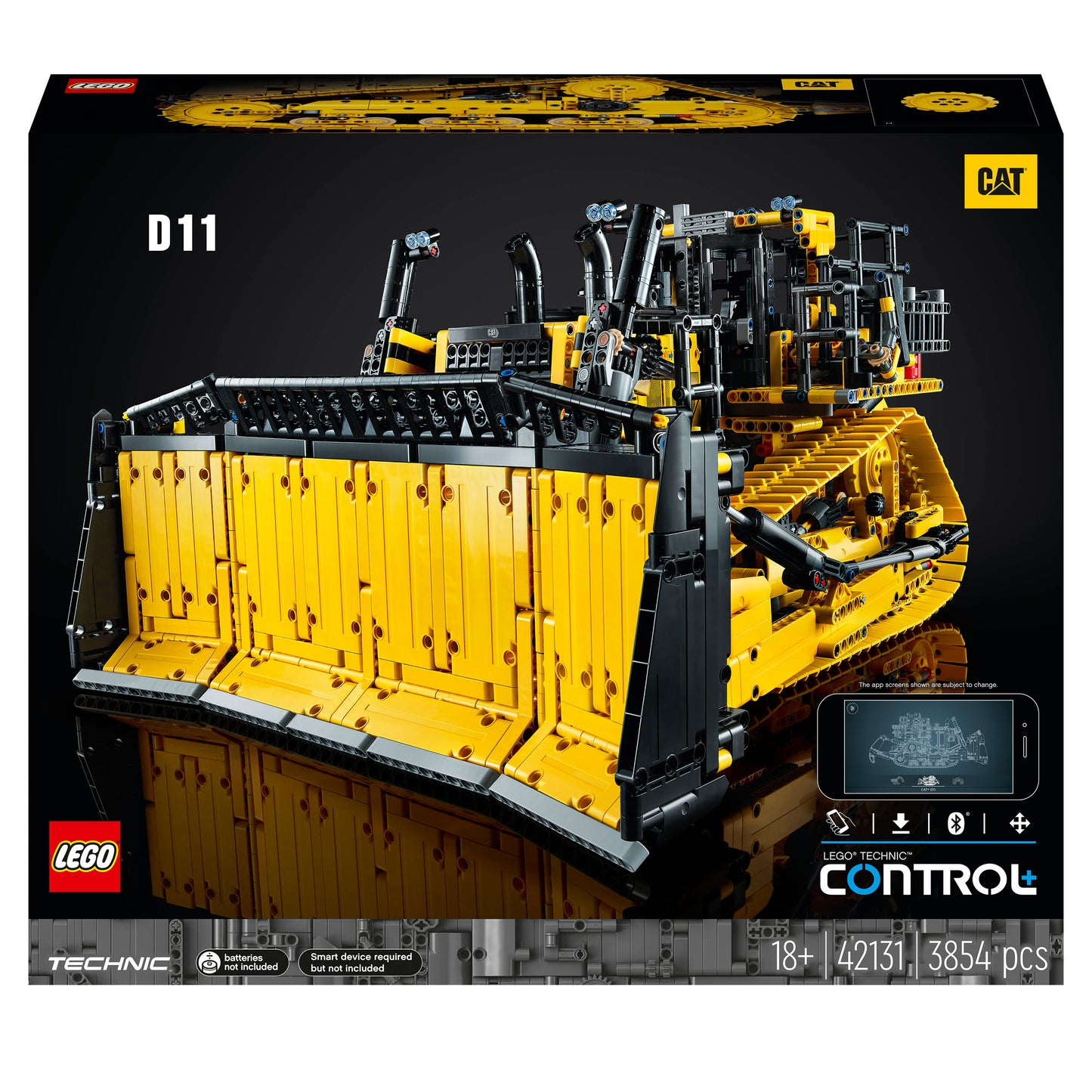 Technic 42131 App Controlled Cat D11 Bulldozer