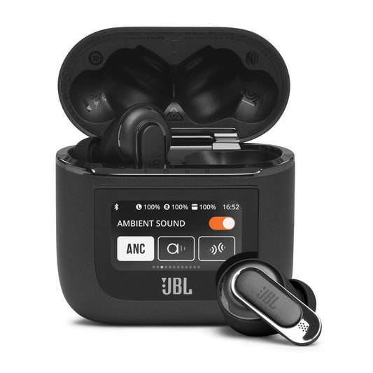 Tour Pro 2 Black True Wireless Noise Cancelling Earbuds