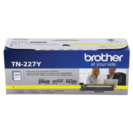 Tn227 Black High Yield Toner, 2/Pack