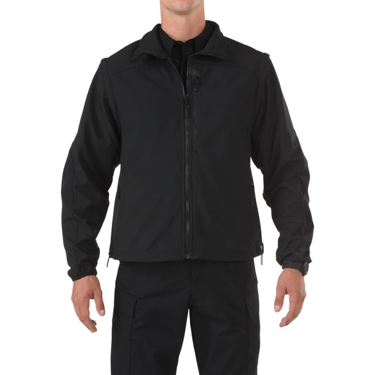 Tactical Valiant Softshell Jacket Black Large