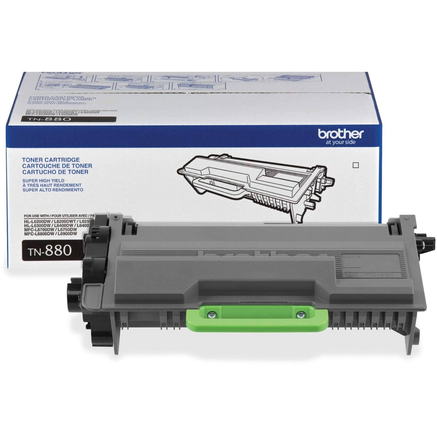 Tn880 Super High Yield Black Toner Cartridge