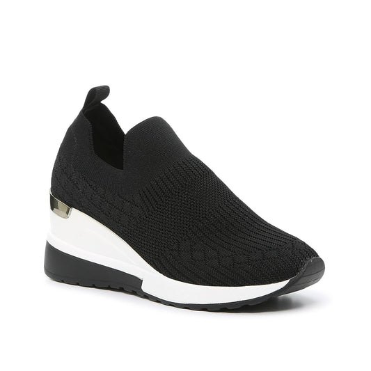 Tanna Wedge Sneaker | Women's | Black | Size 7.5 | Slip-Ons | Sneakers | Slip-On | Wedge