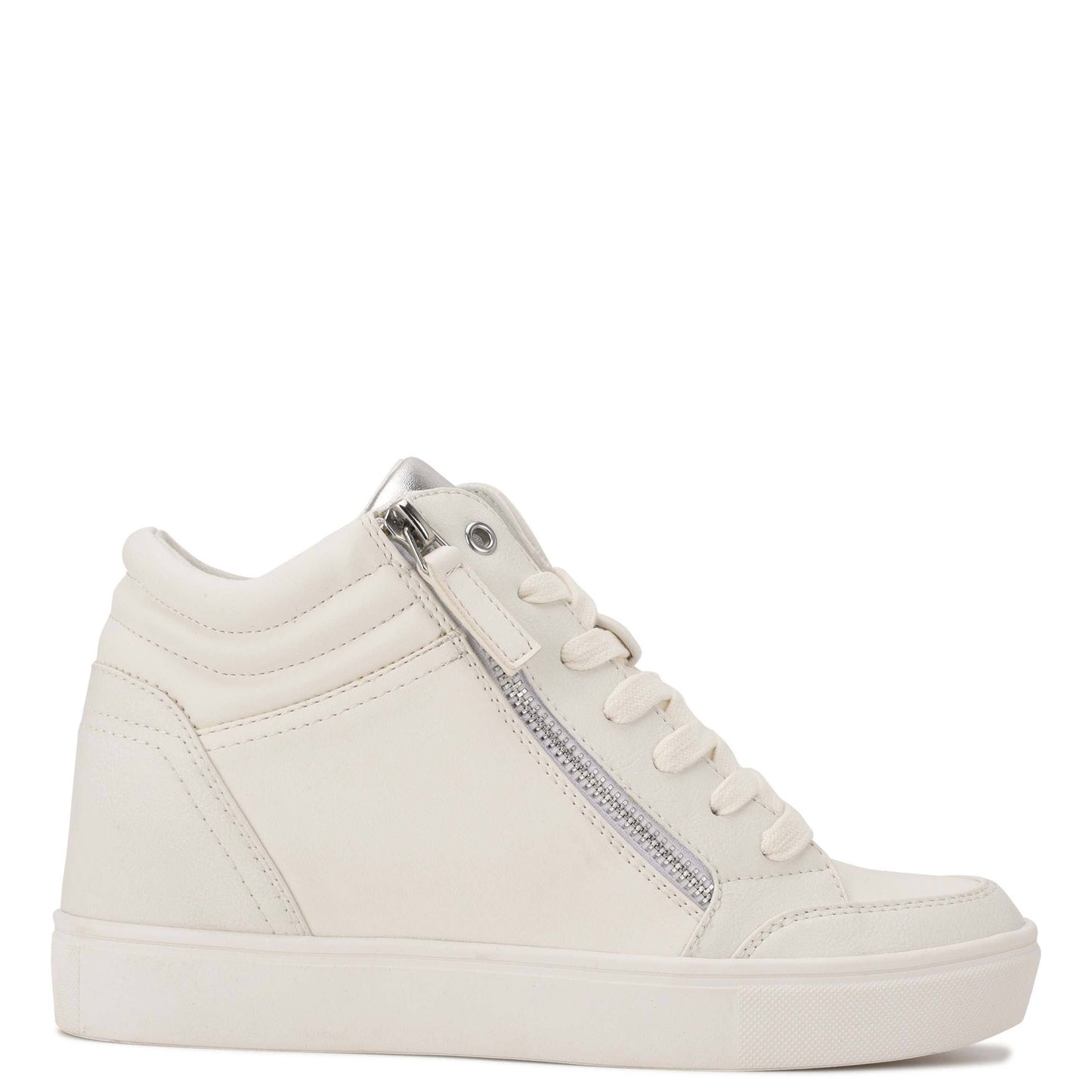 Tons Women's Hidden Wedge Sneakers, Size: 10, White