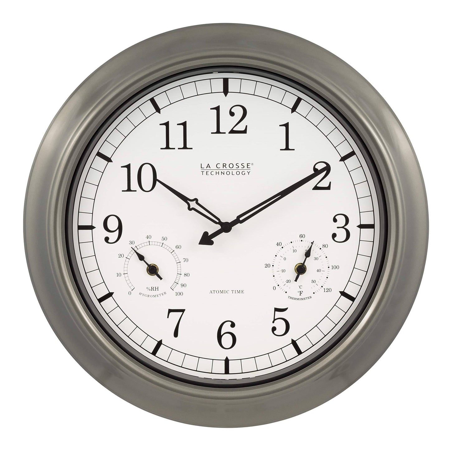 Technology Atomic Wall Clock - 18inch Analog Model Wt-3181pl