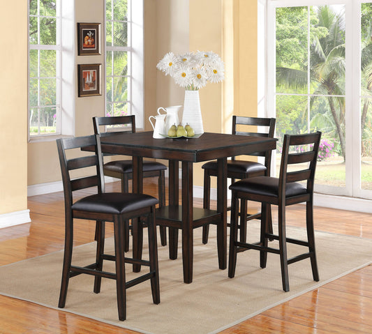 Tahoe 5 Piece Counter Height Dining Set