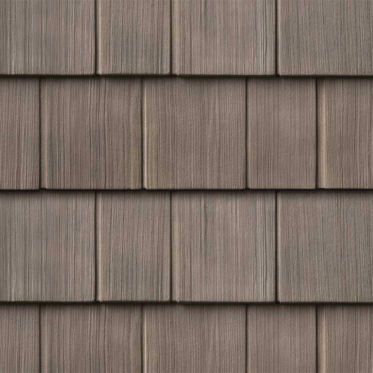 Tandoshake Rough Sawn Cedar Dual Course Siding - 50 Sf Box - Antique Gray