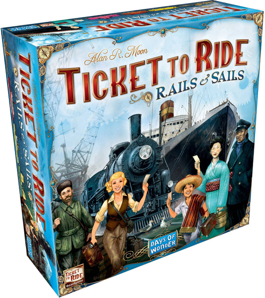 To Ride: Rails & Sails Game