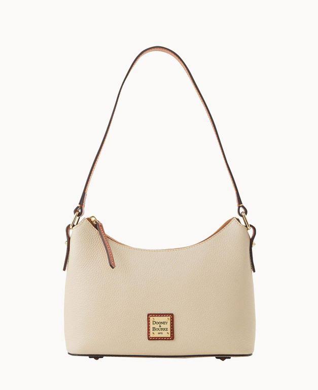 Tan Leather Hobo Bag One-Size