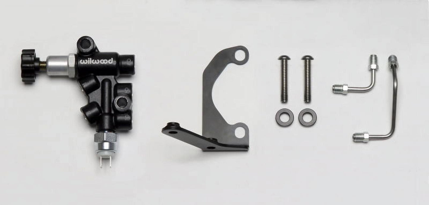 Tandem Master Cylinder Mounting Bracket Kit W/ Prop Valve