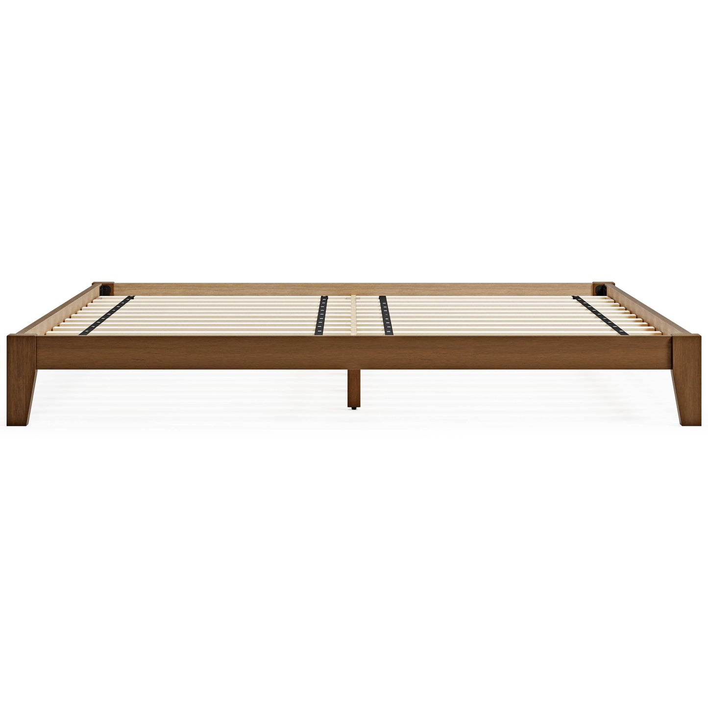 Tannally King Platform Bed, Light Brown