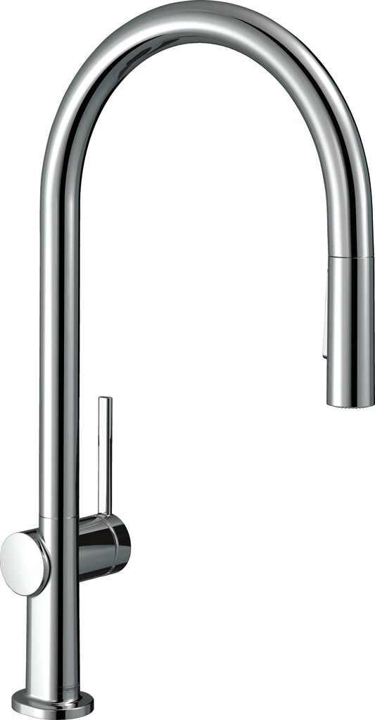 Talis N O-Style Higharc Chrome Pull-Down Kitchen Faucet