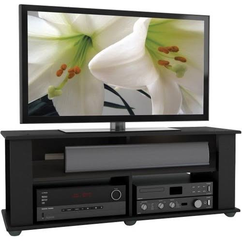 Tbf-604-B Bakersfield Ravenwood Black Tv/Component Stand