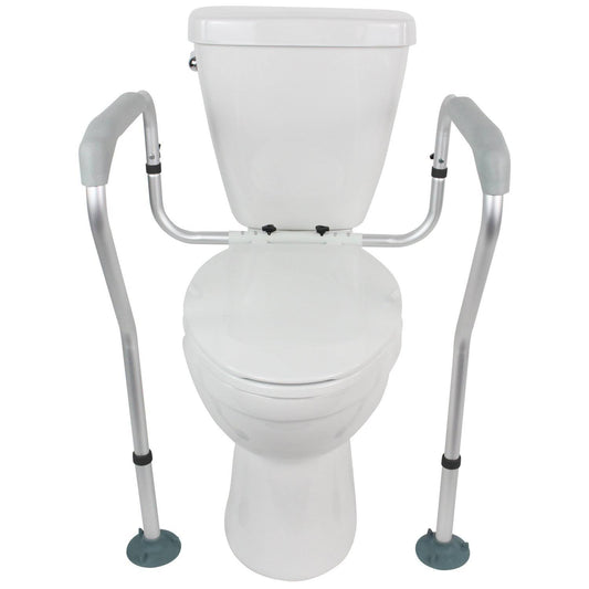 Toilet Rail Bathroom Safety Frame For Elderly Handicap And Disabled