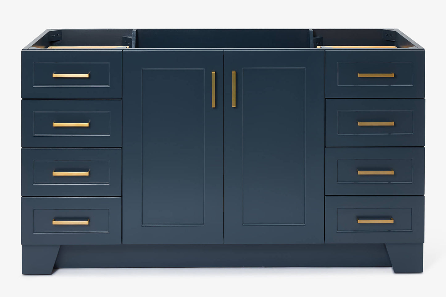 Taylor 60 In. W Vanity Cabinet Only In Midnight Blue