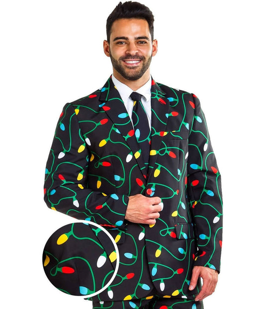 Tangle Wrangler Blazer W/ Tie | Epic Suit Blazer & Tie | High Strength & Durable Material | Black |