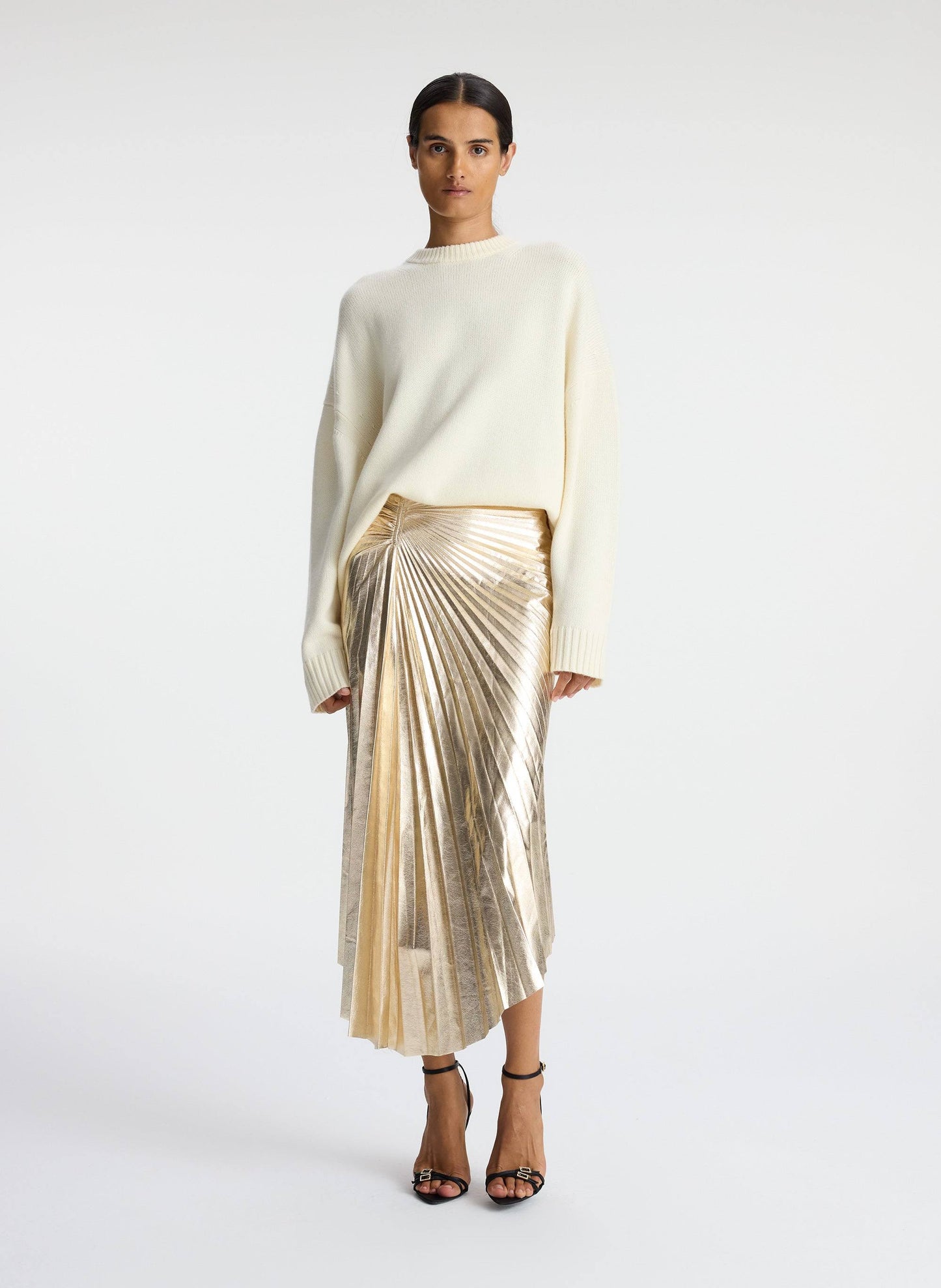 Tori Skirt | Gold/Metallic | Size 10 | Shopbop