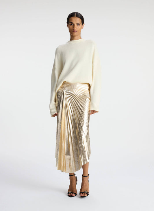 Tori Skirt | Gold/Metallic | Size 4 | Shopbop