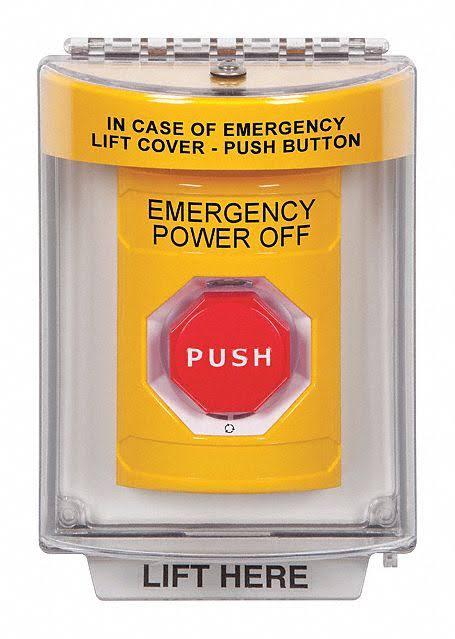 Technology International Emergency Power Off Push Button Ss2249po-En